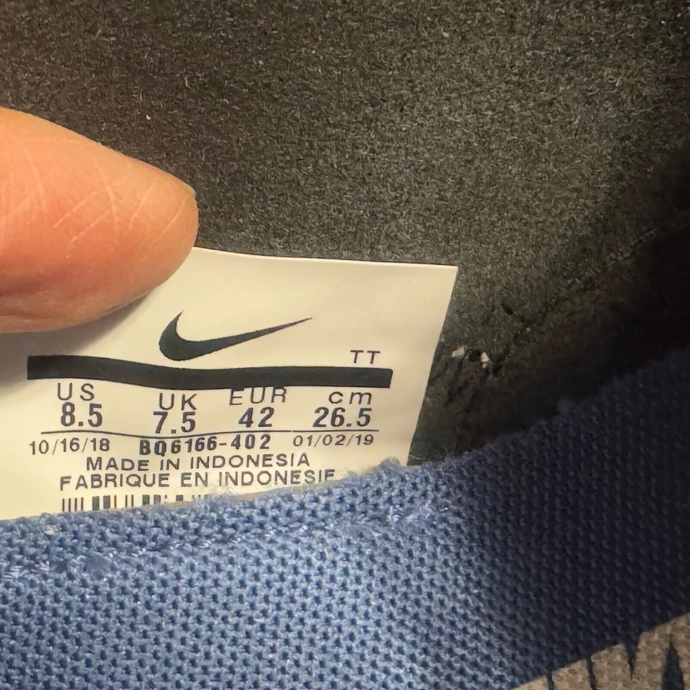 Size 8.5- Nike React Element 55 Indigo Fog